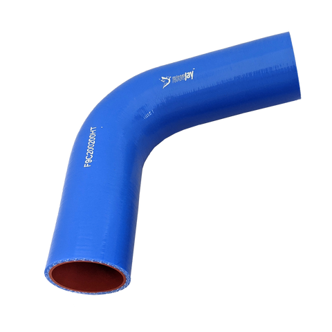 Automotive Silicone Hose Formed Reducer Elbow - 90 Degree - High Temp –